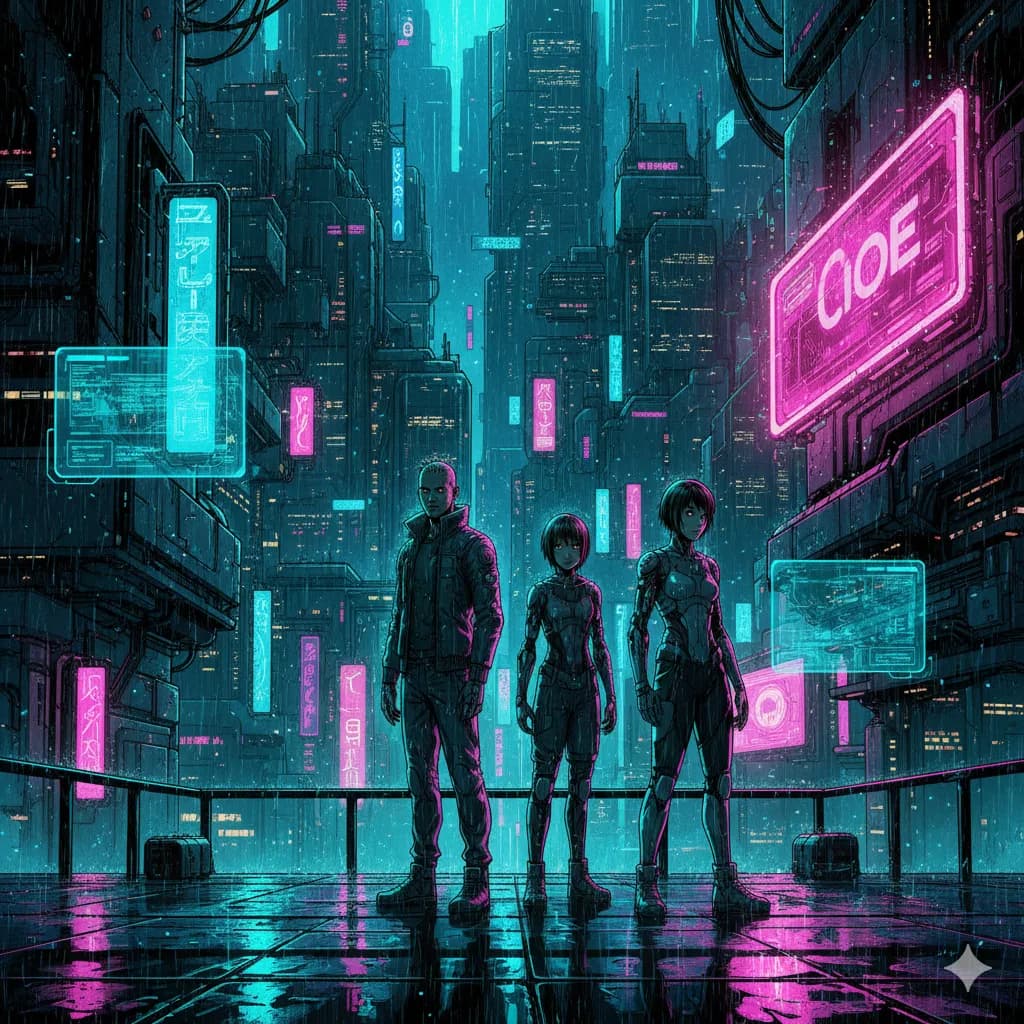 Sci-Fi art style for AI comics